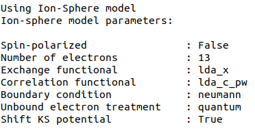 Auto-generated print statement from calling the models.ISModel object.