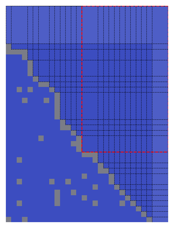 OptiMask result in permuted space
